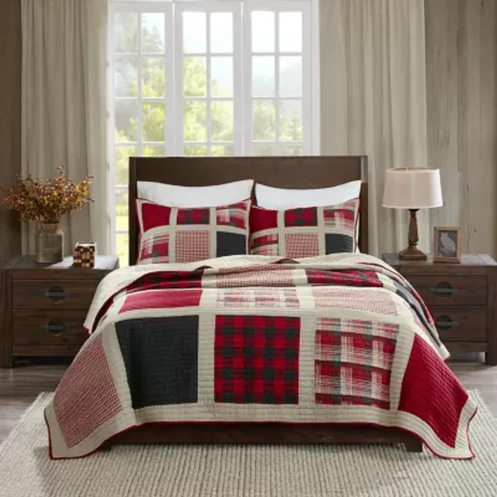 Woolrich Huntington 100% Cotton Oversized 3pc Quilt Mini Set