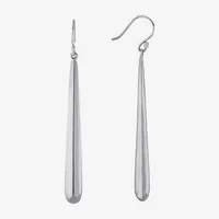 Long Sterling Silver Drop Earrings