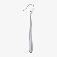 Long Sterling Silver Drop Earrings