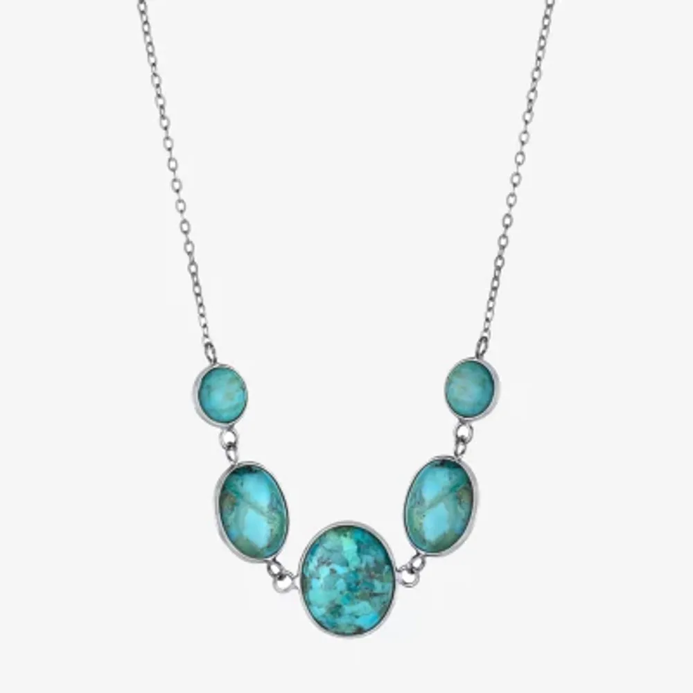 Blue Statement Necklace