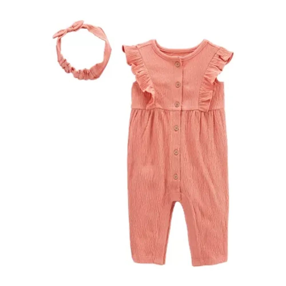 Carter's Baby Girls 2-pc. Sleeveless Romper