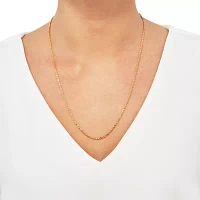 14K Gold Glitter Rope 18-30" 1.75mm Chain