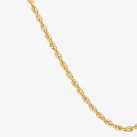 14K Gold Glitter Rope 20-24" 3mm Chain