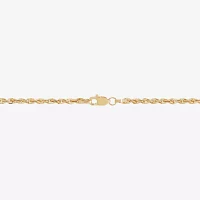 Solid 14K Gold Glitter Rope 18-30" 2.5mm Chain