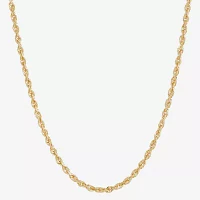 Solid 14K Gold Glitter Rope 18-30" 2.5mm Chain