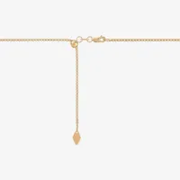 Adjustable 14K Gold 20 Inch Solid Box Chain Necklace