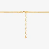 14K Gold 18 Inch Herringbone Chain Necklace