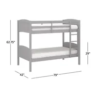 Alexis Twin Over Bunk Bed