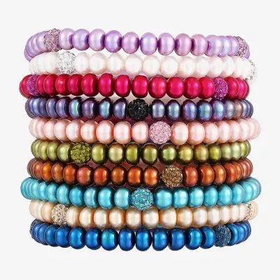 LIMITED QUANTITIES! Honora Legacy Womens Multi Color Stretch Bracelet