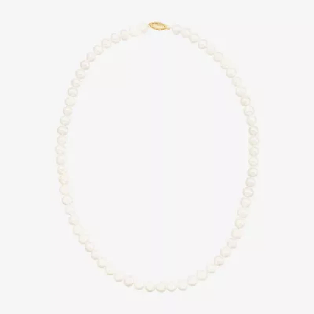Certified Sofia™ 6-6.5mm Cultured Freshwater Pearl 18" Strand Necklace
