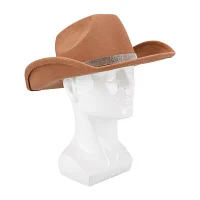 JS Jessica Simpson Rhinestone Band Womens Cowboy Hat