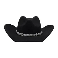 JS Jessica Simpson Rhinestone Band Womens Cowboy Hat