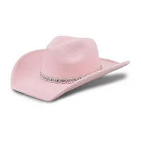 JS Jessica Simpson Rhinestone Band Womens Cowboy Hat