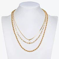 Mixit Hypoallergenic Gold Tone 20 Inch Rope Chain Necklace