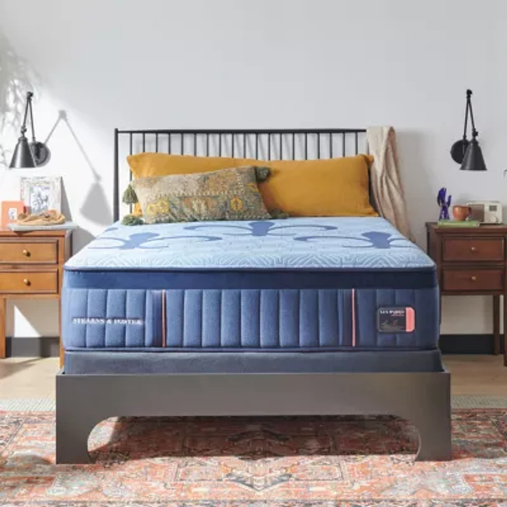 Stearns and Foster Lux Estate Hybrid Medium - Mattress + Box Spring