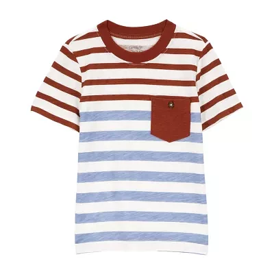 Carter's Toddler Boys Crew Neck Short Sleeve T-Shirt