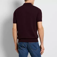 Van Heusen Mens Short Sleeve Pullover Sweater