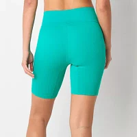 Xersion Womens Seamless Rib Bike Short