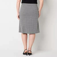 Liz Claiborne Womens Pencil Skirt-Plus