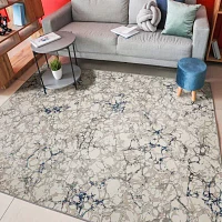 Radici Usa Livigno Abstract Washable Indoor Rectangular Area Rugs