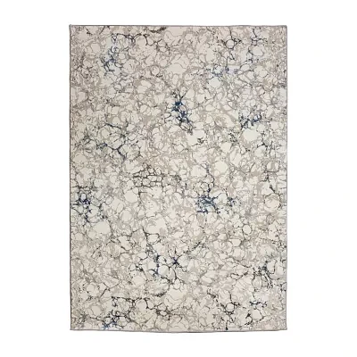 Radici Usa Livigno Abstract Washable Indoor Rectangular Area Rugs