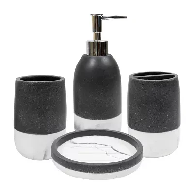 Sweet Home Collection 4-pc. Bath Accessory Sets