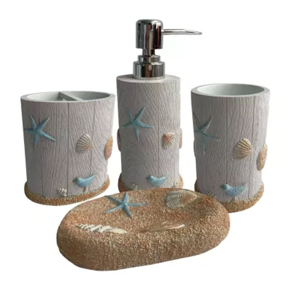 Sweet Home Collection 4-pc. Bath Accessory Sets