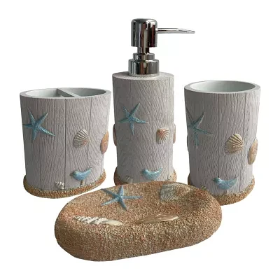 Sweet Home Collection 4-pc. Bath Accessory Sets