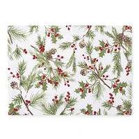 North Pole Trading Co. Holly Berry Placemats