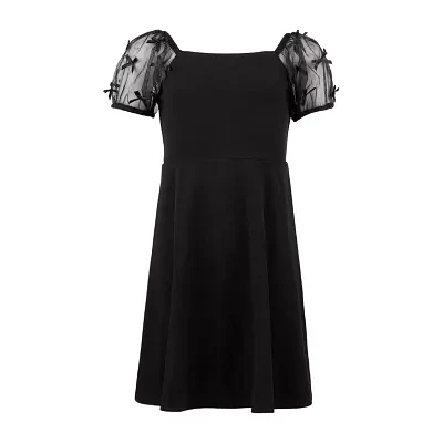 Speechless Big Girls Short Sleeve A-Line Dress