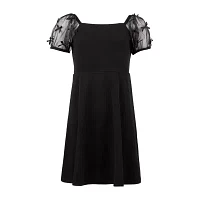 Speechless Big Girls Short Sleeve A-Line Dress