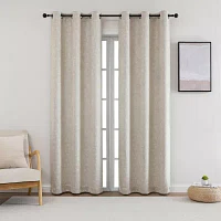 Roosevelt Grommet Top Blackout Set of 2 Curtain Panel