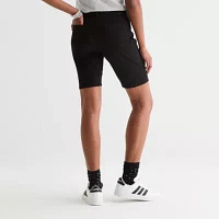 IZOD Womens Bermuda Short-Juniors