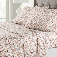 Home Expressions Cool and Crisp Cotton Percale Sheet Set