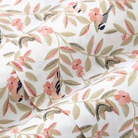 Home Expressions Cool and Crisp Cotton Percale Sheet Set