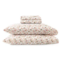 Home Expressions Cool and Crisp Cotton Percale Sheet Set