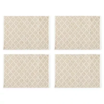 Linden Street Jute And Cotton 4-pc. Placemat