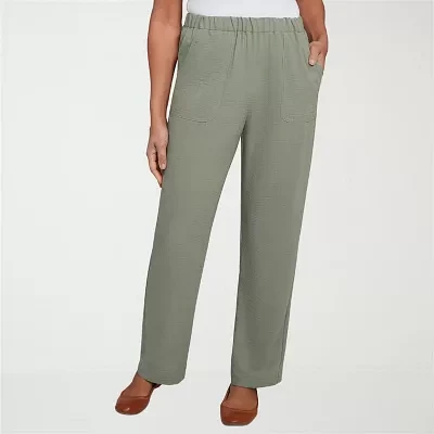 Alfred Dunner Copper Canyon Womens Straight Pull-On Pant