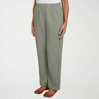 Alfred Dunner Copper Canyon Womens Straight Pull-On Pant