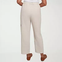 Alfred Dunner Copper Canyon Womens Straight Fit Ankle Pant