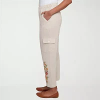Alfred Dunner Copper Canyon Womens Straight Fit Ankle Pant