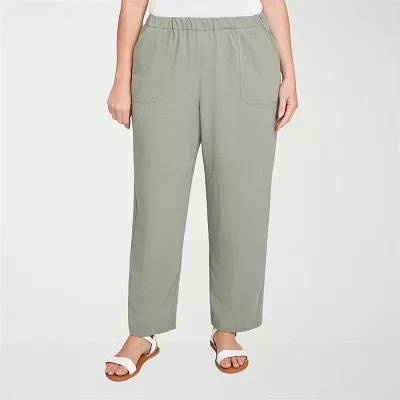 Alfred Dunner Copper Canyon Womens Straight Pull-On Pant