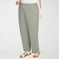 Alfred Dunner Copper Canyon Womens Straight Pull-On Pant