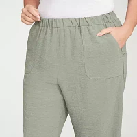 Alfred Dunner Copper Canyon Womens Plus Capri Pant
