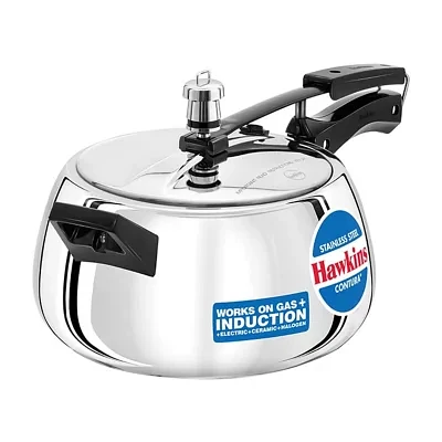 Hawkins Stainless Steel tri-Ply 5 Liter Pan