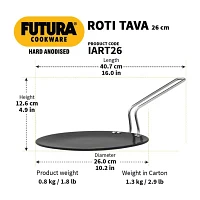 Hawkins Non-Stick 10" Roti Tava Flat Pan