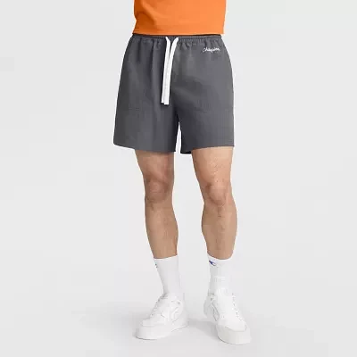 Champion 6" Mens Mid Rise Stretch Fabric Workout Shorts