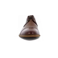 Stacy Adams® Dickinson Mens Leather Cap Toe Oxfords