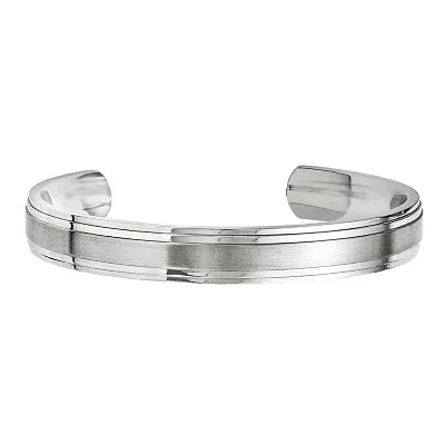 Mens Stainless Steel Cuff Bracelet