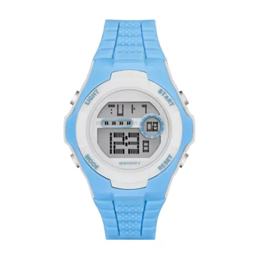 Womens Digital Blue Strap Watch Fmdja106